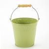 Flower Plant Pots with Handle Iron Potted Hanging Planter Outdoor Flowerpots Basket Bucket Vase Suitable for Food Snacks
