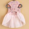 Elegant Bowknot Puppy Dresses Sequin Pet Wedding Dresses Fashion Pet Cat Costume  Small Medium Cats
