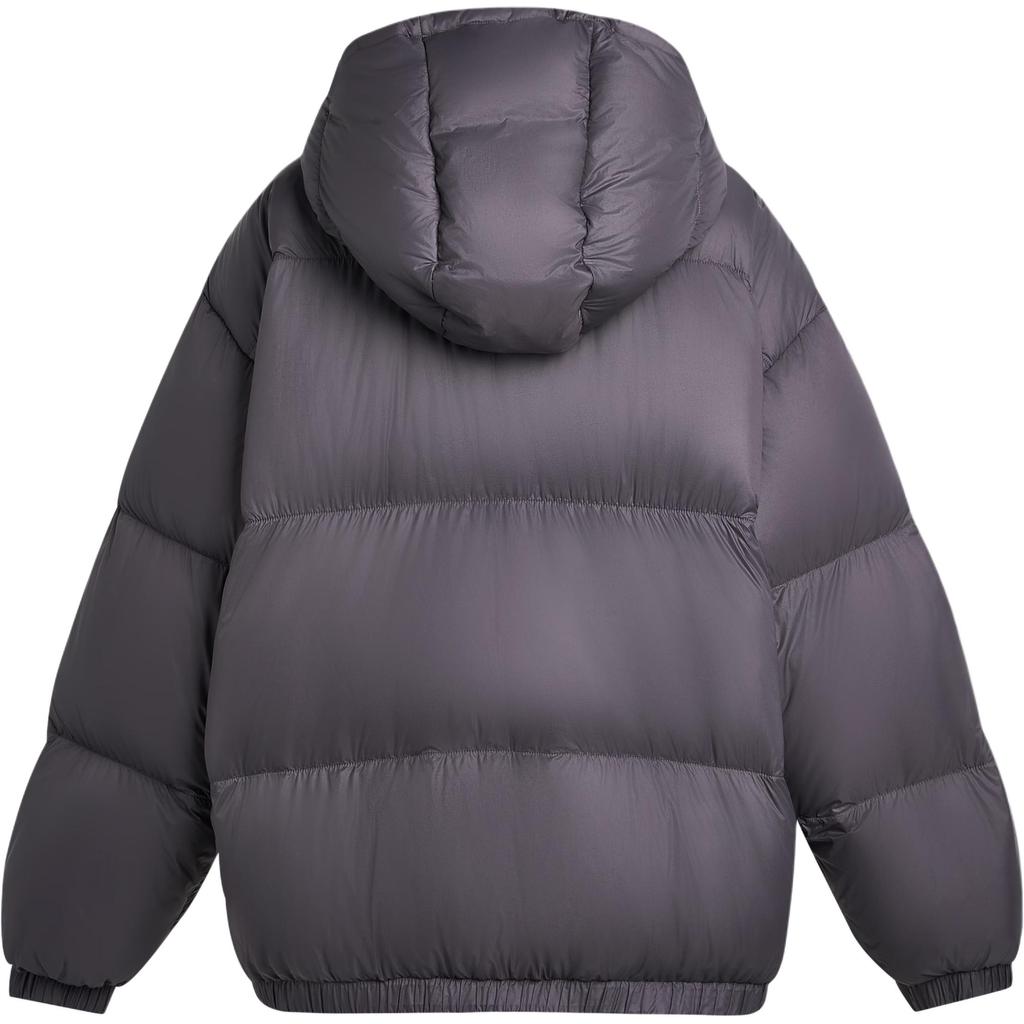 Adidas Originals Street Down FW25 Puffer Jacket Solid Color Logo Hooded Warm Sports 600 Fill Duck Down Bread Down Jacket Women Jacket KG4914