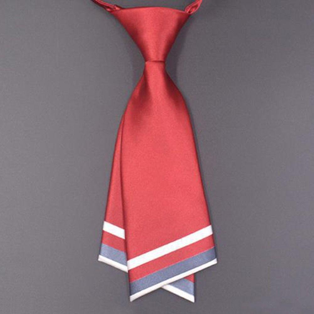 Solid Color Bow Knot Tie Bow Knot Cravat Fashion Necktie School Uniform