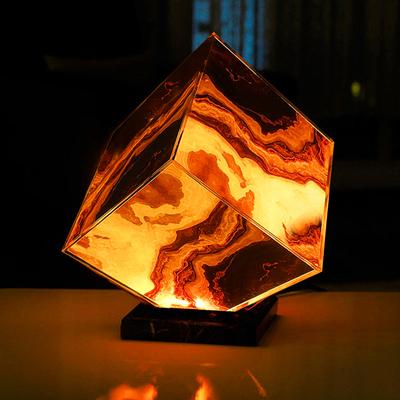 Onyx Marmorlampe Onyx Marmorlampe Kreative Dekorative Lampe Geschenk Nachtlampe Nachttischlampe Weihnachtsgeschenk Drop Shipping