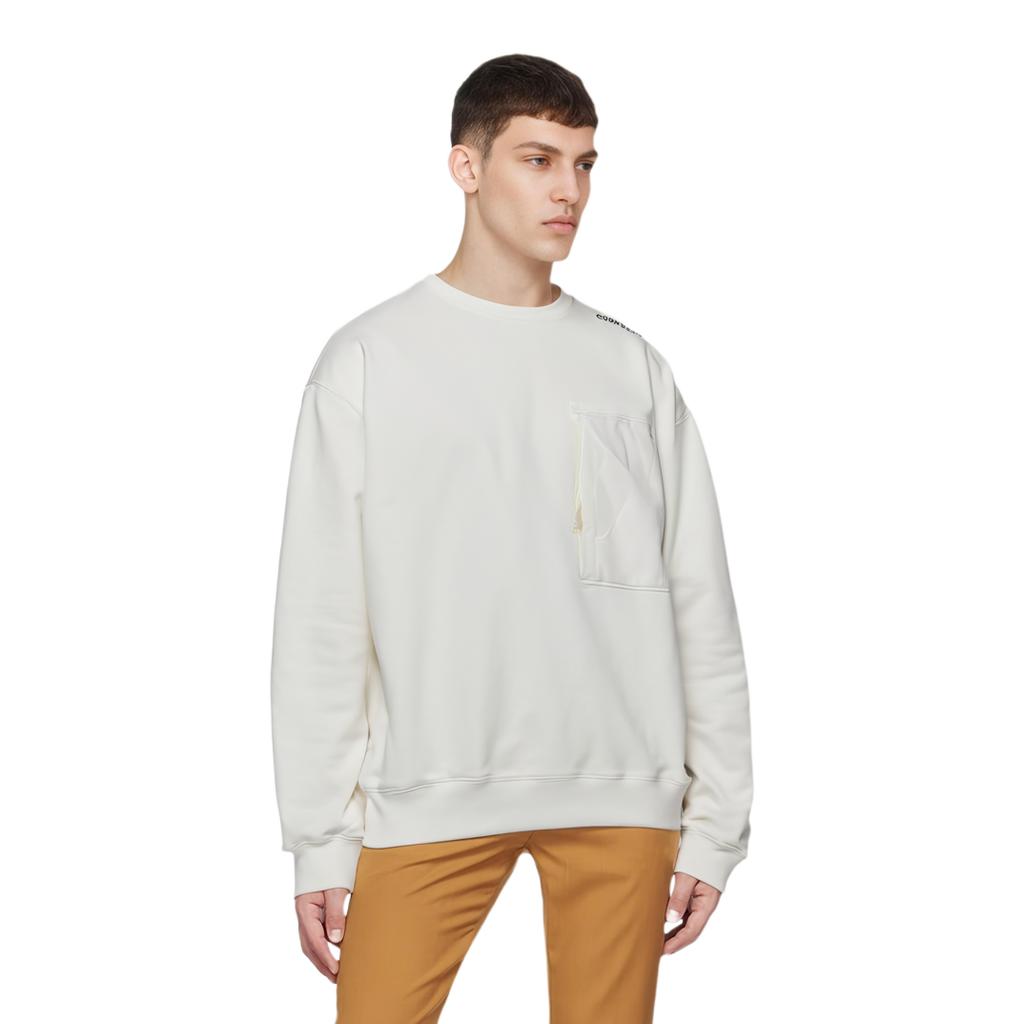 Converse Men Cozy Utility Crew 'Off-White' 10025052-A01