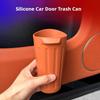SEAMETAL Car Water Cup Holder Silicone Trash Bin Car Door Umbrella Storage Bin Interior Accessories for Truck SUV Sedan Vehicle