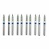 FO-20 10pcs/box Dental Diamond Burs Drill Dental Burs Dia-burs for High Speed Handpiecess Medium Dentist Tools