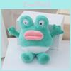 Cute Plush Big Mouth Frog Keychain Green Toy Bag Accessory For Fun And Trendy Gifts