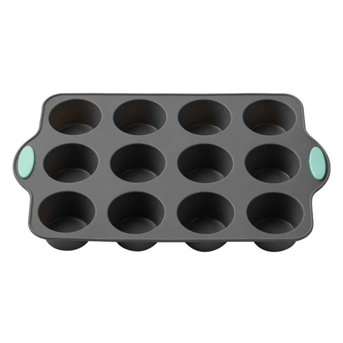 

Силиконовая форма для торта, 6/12-гнездная мини-рифленая трубчатая форма, не содержащая бисфенол А, антипригарная форма для выпечки тортов, пищевая силиконовая форма, подарки 12Holes