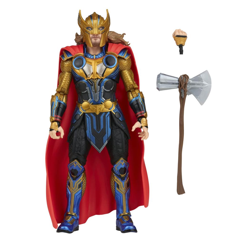Hasbro Marvel Legends Series Thor: Love and Thunder Thor F1045 Authentic 6-inch (15cm) Action Figure with 3 Accessories