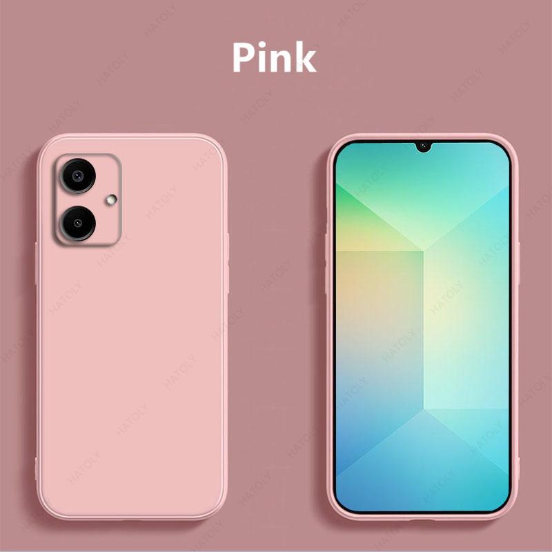For Samsung Galaxy A06 Case For Samsung Galaxy A06 Cover Liquid Soft Silicone Shell Protective Phone Case For Samsung Galaxy A06