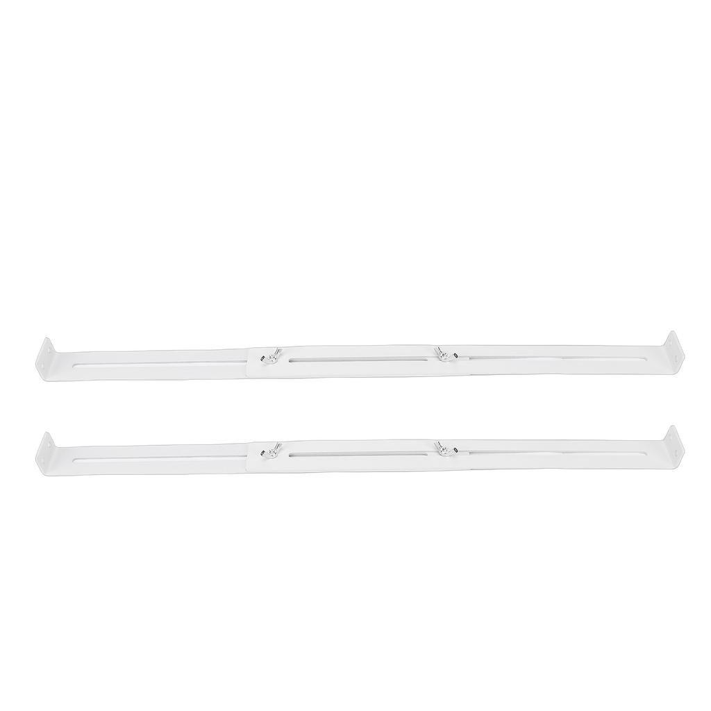 2pcs Drawer Repair Kit Carbon Steel Drawer Support Brackets Kit for Repairing Reinforcing Wooden Chipboard MDF Drawers