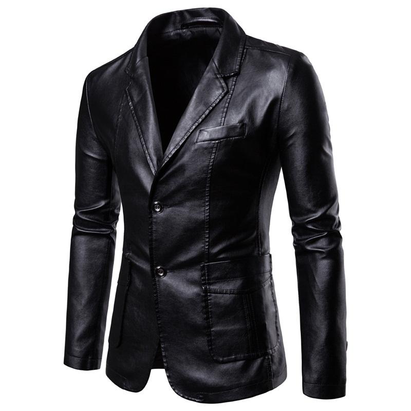 Mens Jackets Autumn and Winter Warm Coat Fashion Leather Jacket Men Clothing Jacket for Men Luxury