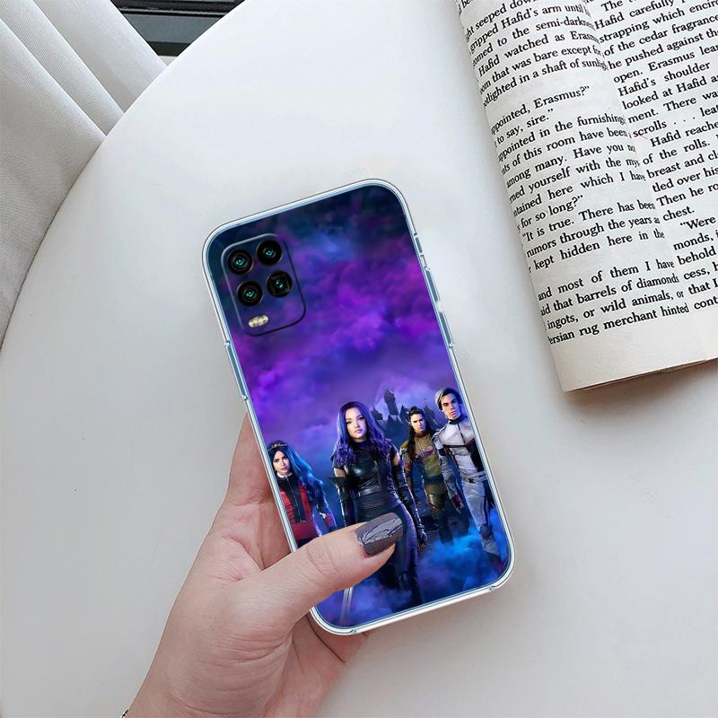 Descendants Transparent Phone Case for Samsung Galaxy A04 A04S A14 A23 A34 A54 M23 M33 M52 M53