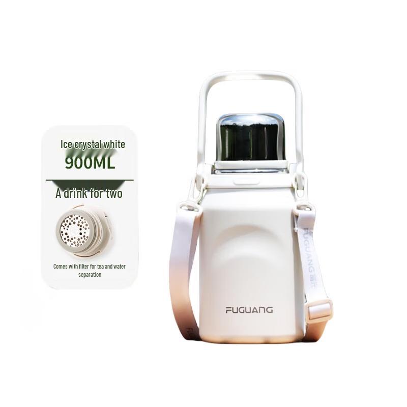 FUGUANG 316L Stainless Steel Large Capacity Portable Dual-Drink Insulated Bottle