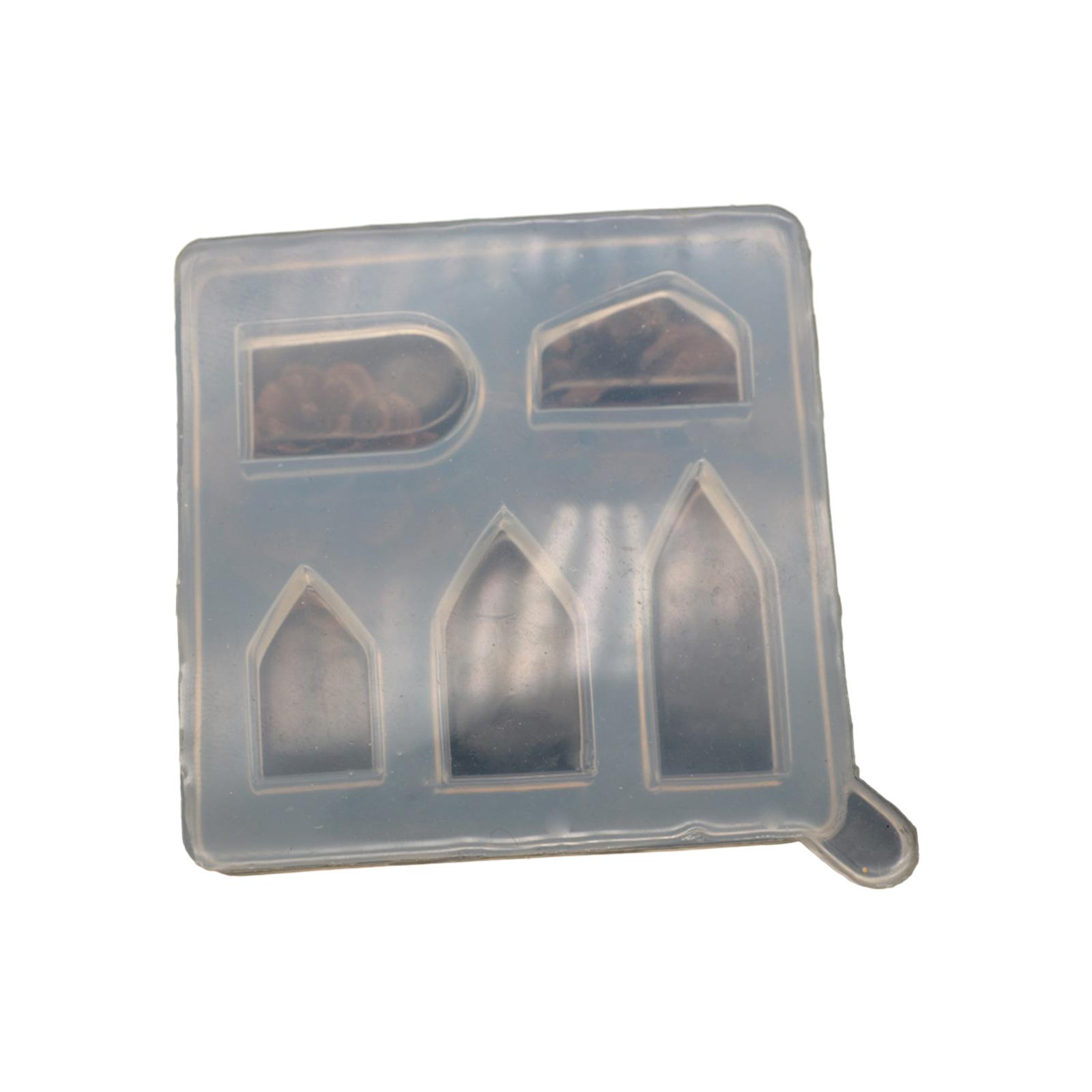 

Форма для литья миниатюрных домов, термостойкие силиконовые формы, формы для украшения небольших домов для любителей DIY