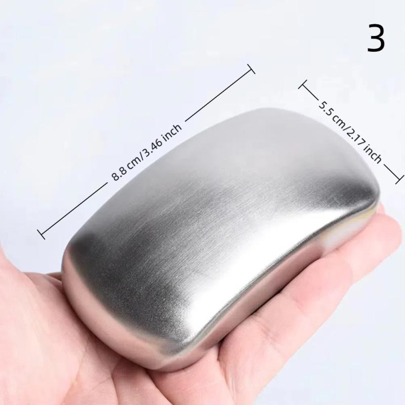 Stainless Steel Soap Odor Remover Bar For Fish Cleaner Onion Garlic Fish Other Strong Scents From Hands And Skin Kitchen Gadgets