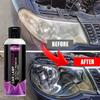 50ml Car Headlight Repair Kit, Efficiently Repairs Yello and Blurry Headlights, Anti-oxidation, Restores Clear Car Headlight