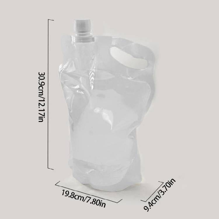 Bolsa de Agua Portátil de Gran Capacidad para Emergencias Almacenamiento de Agua Portador de Agua para Pesca Actividad al Aire Libre