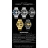 BINBOND Multi-Functional Precise Quartz Watches for Men Luxury Luminous Waterproof Men's Wristwatches