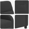 Recliner Dark Gray Boucle