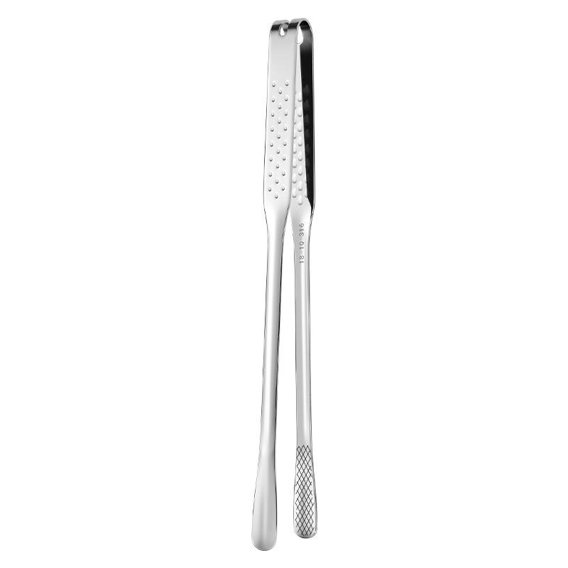 316 Stainless Steel Korean BBQ and Kitchen Tongs