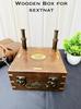 Nautical Brass Working Sextant With Two Telescope, Antique Maritime Navigational Instrument With wooden box, Navigational Sextant,