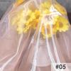 Perspective Crystal Satin Fabric Floating Liquid Silky Metal Touch Stiff Fashion Designer Fabric For Sewing Dress Hanfu Material