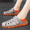 Korean Version Of Trendy Men'S Sandals Summer Wear Thick-Soled Non-Slip Versatile Beach Hole Shoes Casual Sports Slippers