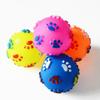 3Pcs Pet Toy Diameter 6cm Squeaky Pet Dog Ball Toys for Small Dogs Vinyl Chew Puppy Toy Stuff Grinding Training Supplies