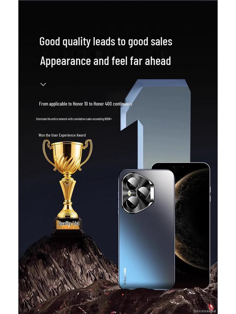 Honor 400 Pro Frosted Full-Coverage Ultra-Thin Protective Case