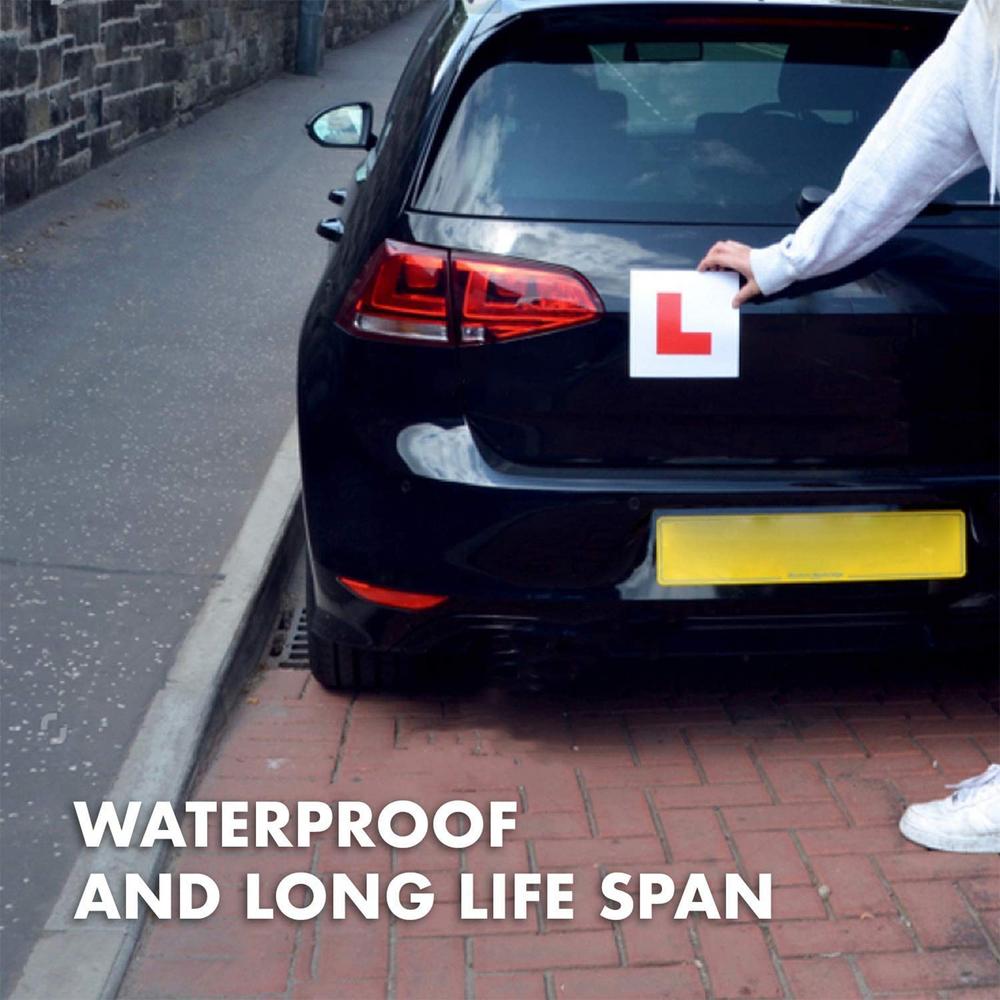Magnetic Learner L Plates 2 L Plates 2 P Plates Car Accessories Learner Driver Plates Car Supplies New Driver Plates For Learner