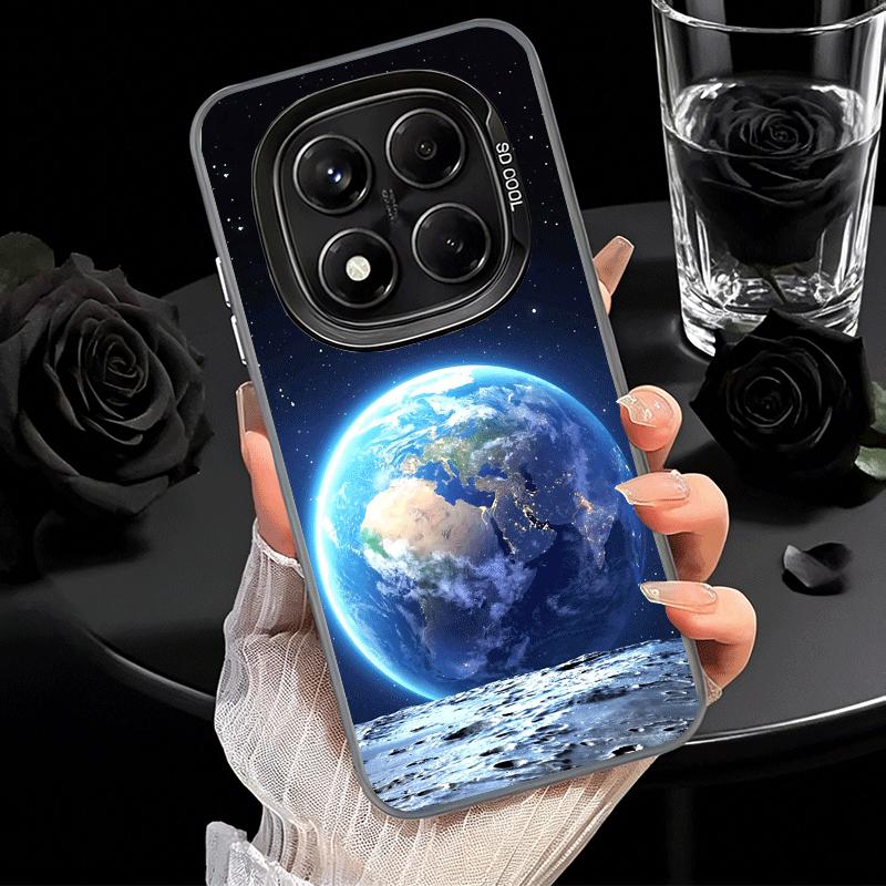 Earth Stars Space Universe Soft Phone Case for Xiaomi Redmi Note 13 14 15 Pro Plus 12S 12 11S 11 11T 10S 10 Shockproof Cover Bac
