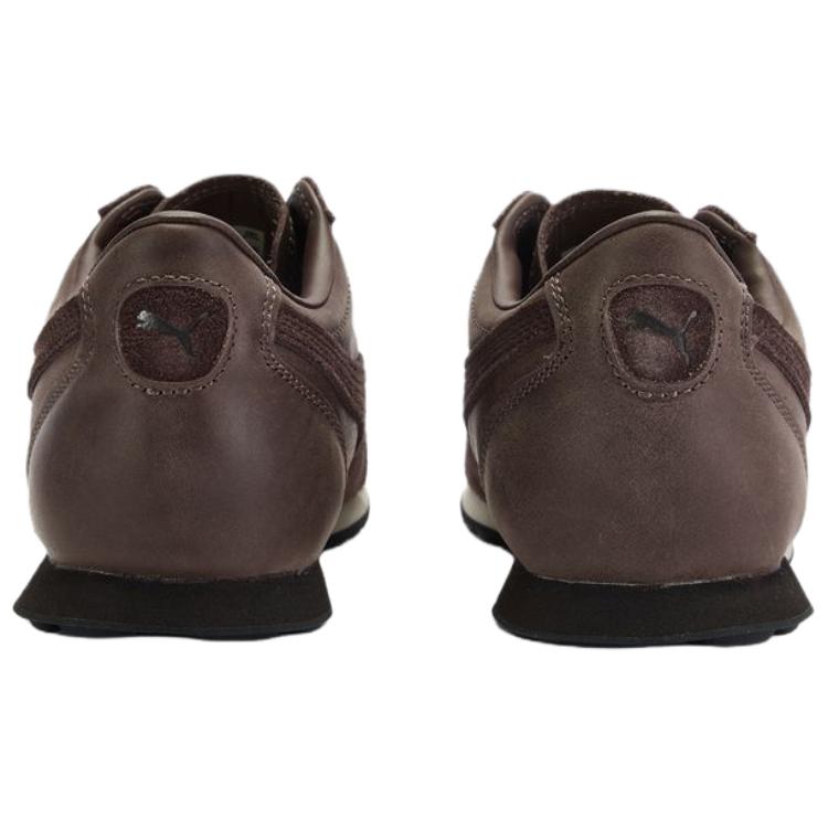 Puma Sprint Premium Versatile Comfortable Breathable Low-Top Lifestyle Casual Shoes Unisex Sneaker Brown 405084-02