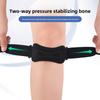 Bilateral Adjustment Type Hot-pressed Silicone Pad Patella with Knee Pads Running Sports Shock Absorption Fitness Patella with Knee Pads