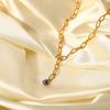 Women Necklace Decorative Neck Chain Casual Choker Jewelry DIY Party Engagement Anniversary Dressing Decoration