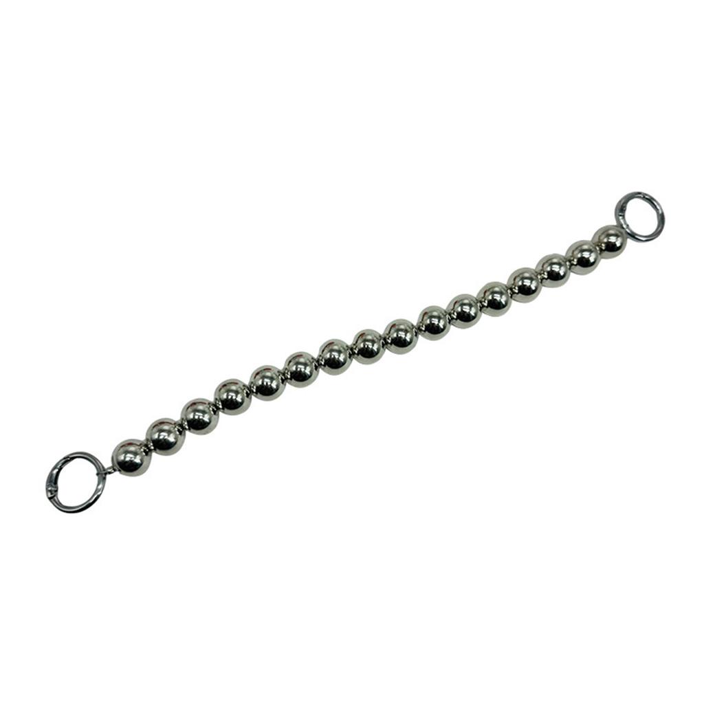 Elegant Beads Extender Chain Strap for Purses and Handbags Gold/Silver Tone Short Handle Replacement DIY Bag Crafts