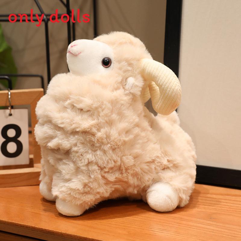 Soft Plush Sheep Toy For Kids Bedroom Decor Gift For Children And Teens