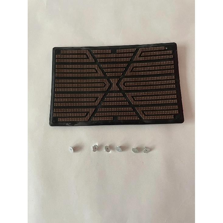 Universal Car Floor Pads Anti-skid Pedal Mat Interior Accessories Heel Foot Mat Pedal Cover Black PVC Universal Car Mat