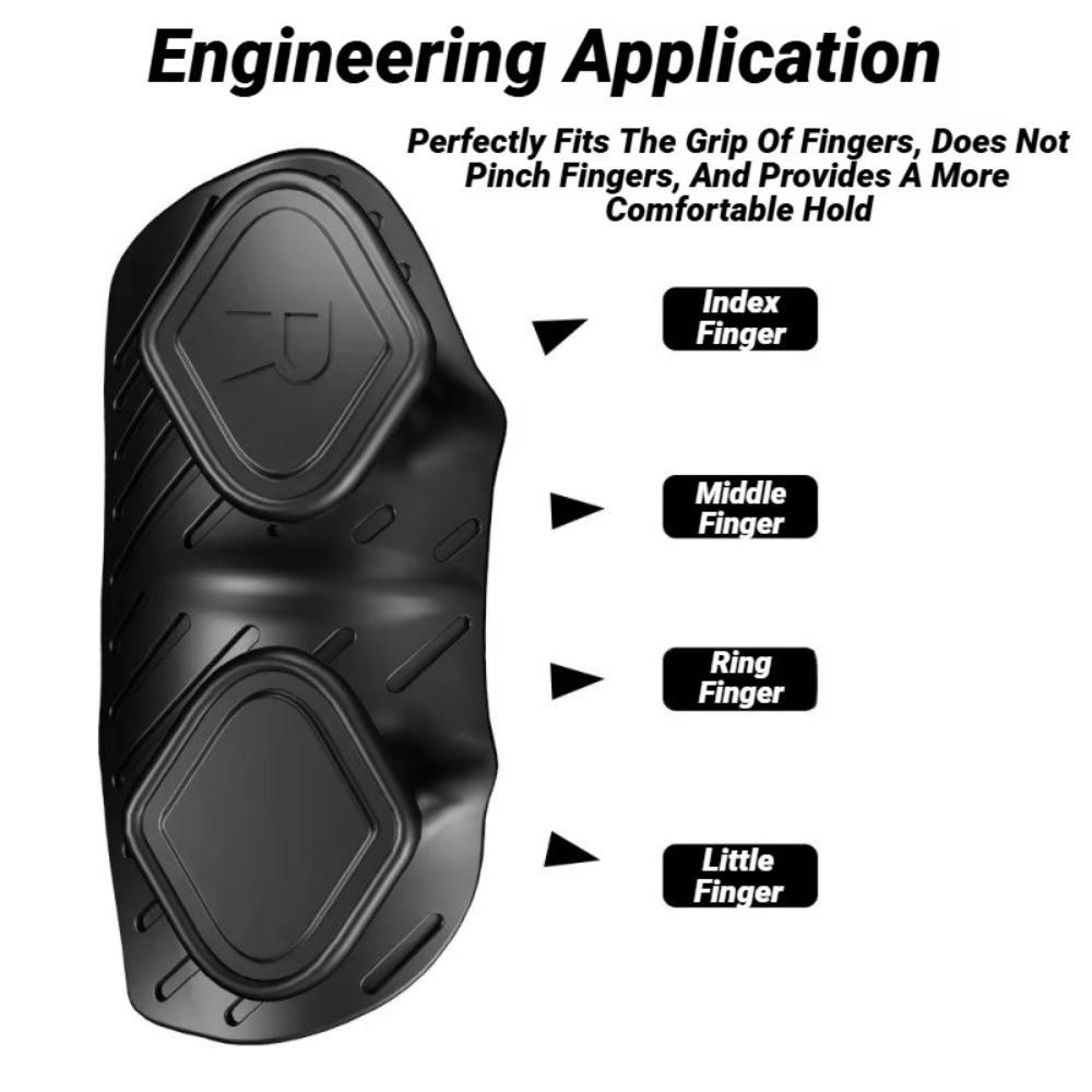 1 Pair Silicone Weightlifting Hand Grips Double-Sided Pull-Up Grips  Weight Lifting