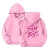 Women's Hooded Gradient Printed Long Sleeved Sweatshirt Loose Women's Sweatshirt  Sweatshirt