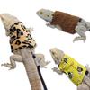 Small Pet Harness Vest Lizards Costume Chest Harness Winter Warm Clothes for Geckos Fashion Reptiles Clothes Accessories