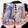 Oil Painting Butterfly For Samsung S26 S22 S8 S9 S10 S20 Ultra S21 Pro S22 Plus S23 FE S24Ultra S25 Edge S24+ Glass Phone Case