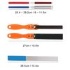 Sandpaper Rod Aluminum Sandpaper Ruler Plate  Plastic Sandpaper Clip Roll Rod Metalworking
