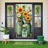 Floral Decor Banner Wood Grain Background Natural Background Spring Display Farmhouse  Farmhouse Backdrop For Living Room