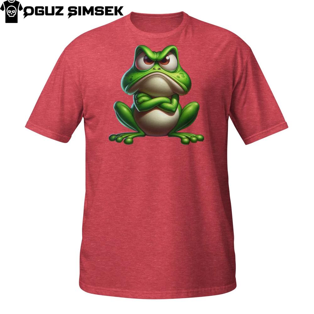 

Mad Frog Shirt – Hilarious Angry Cartoon Frog Graphic Tee M