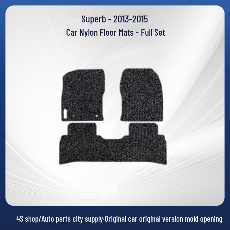 Skoda Superb 2013-2015 Plush Floor Mats - Durable & Easy Clean