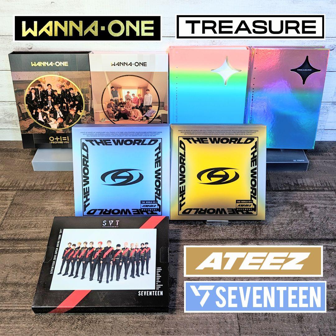 

[USED] K-POP Korean male group DVDCD set 4 sets total 7 items