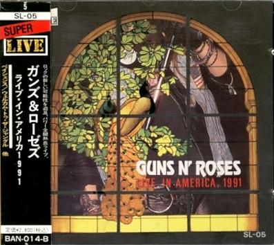 

CD GUNS N ROSES - Live In America, 1991 BAN014B Banana 1993 Australia Rock Used