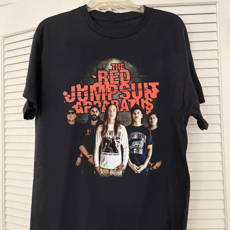 The Red Jumpsuit Apparatus Band Members Black Shirt PP1541 Unisex T-Shirt XL