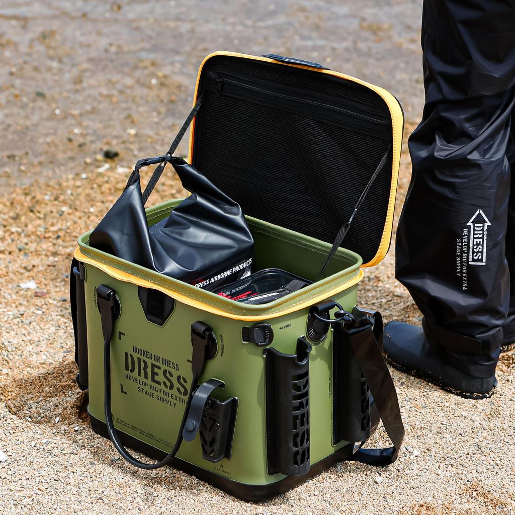 DRESS Waterproof Inner Bag, Size M, Waterproof, Water-Repellent, Durable, Protective, and Dry-Proof Case for Fishing, Cameras, Swimsuits, and Clothes