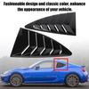 1 Paar Zijraam Louver Ventilatiekap Sierlijst voor   86CelsiusScion FR S     13-18 Zwart
