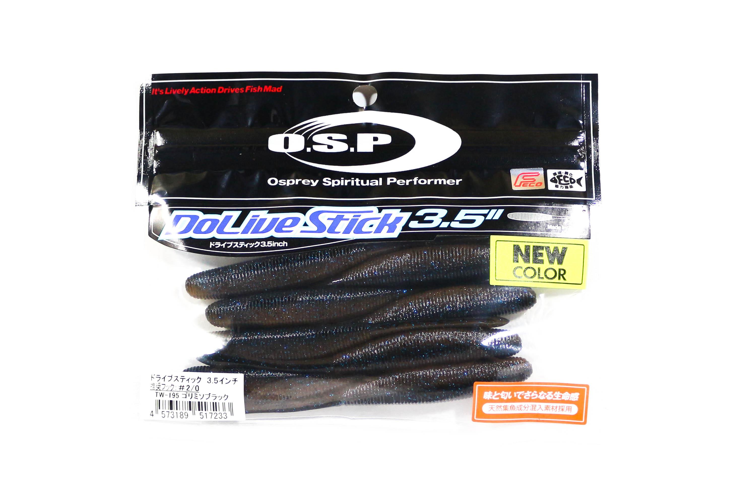 

OSP Soft Lure Dolive Stick 3,5 дюйма TW-195 (7233)